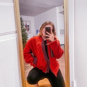 Free People Rivington Sherpa jacket - oversized